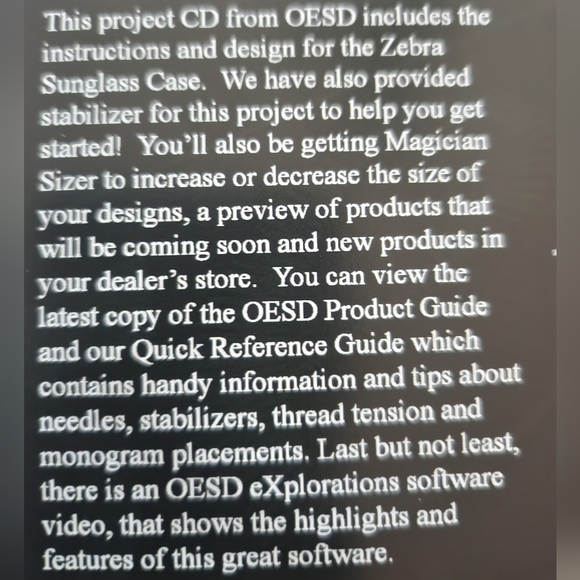 Disk Project Zebra Sunglasses Case OESD - Picture 3 of 5